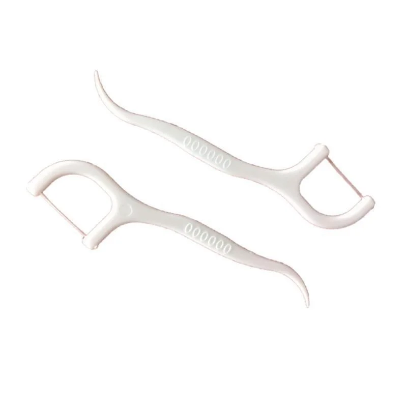 500 шт./лот одноразовый зубной Флоссер межзубная щетка зубная палочка зубочистка