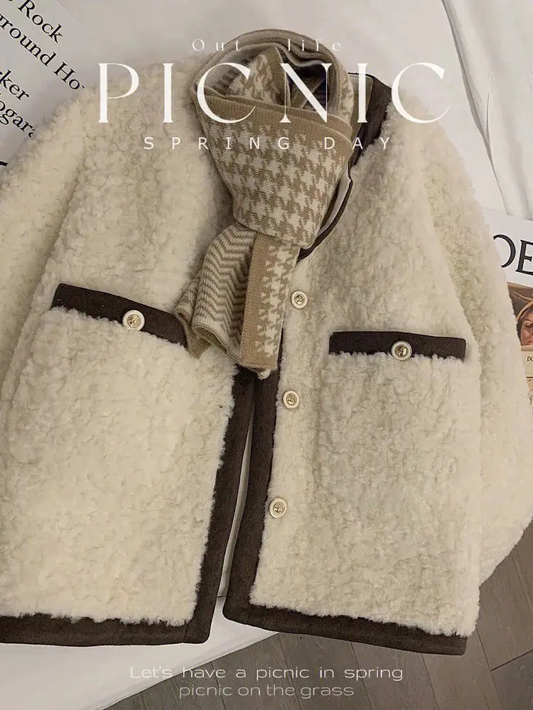 Новинка женские бархатные куртки на осень и зиму утепленные свободные пушистые