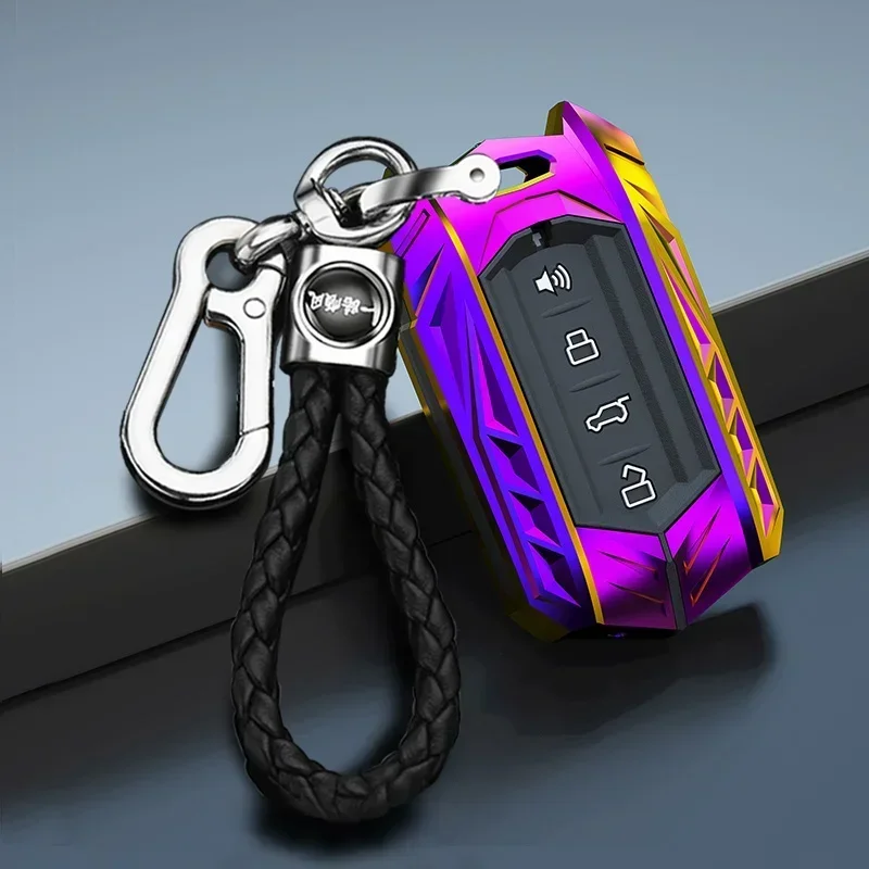 

Чехол для ключей из сплава, внешняя защитная оболочка для Great Wall GWM WEY TANK 300 500 Tank300 Tank500, аксессуары для ключей