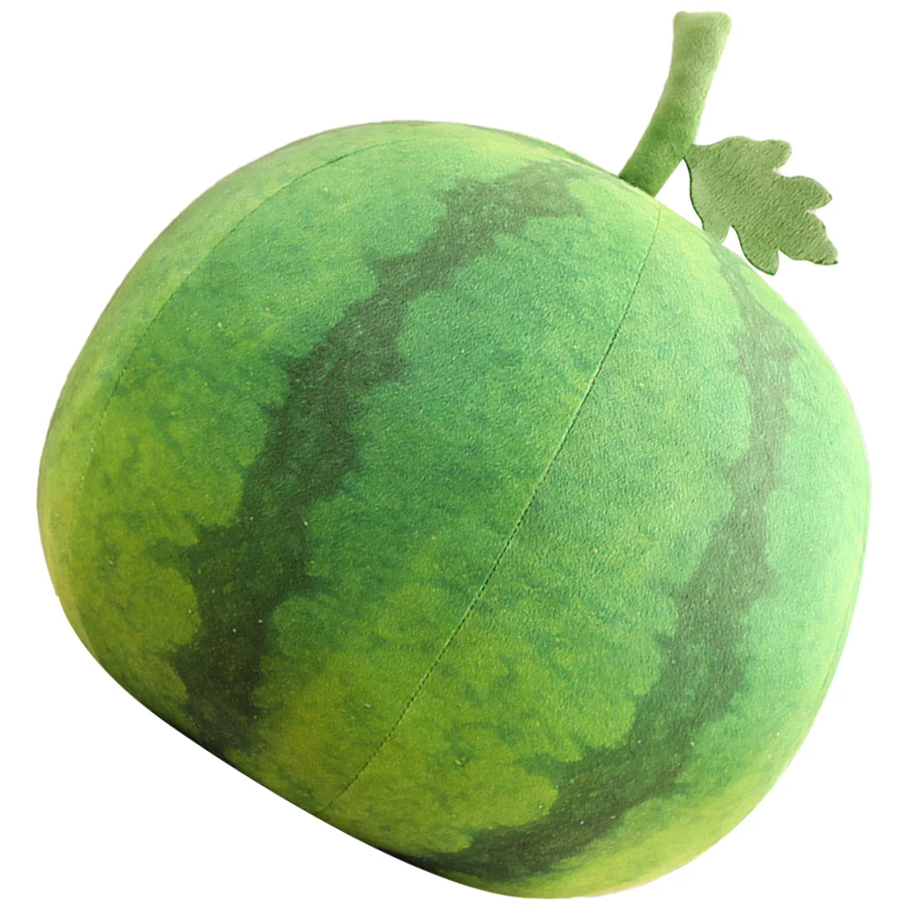

Couch Pillows Decorative Simulation Fruit Stuffed Cushion Blanket Realistic Hugging Cotton Watermelon Toy Throw