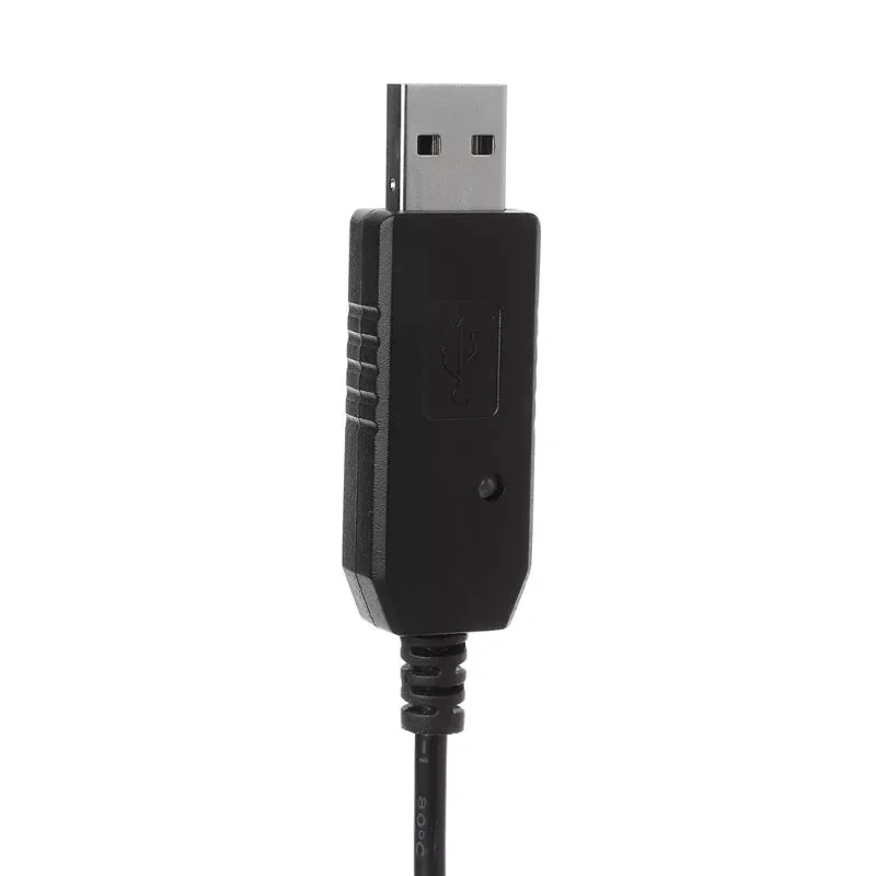 LX9A USB Charger Cable with Indicator Light for High Capacity UV-5R Extend Battery BF-UVB3 Plus Batetery Ham Walkie