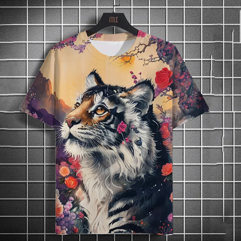 3D мужская быстросохнущая спортивная футболка с коротким рукавом повседневная