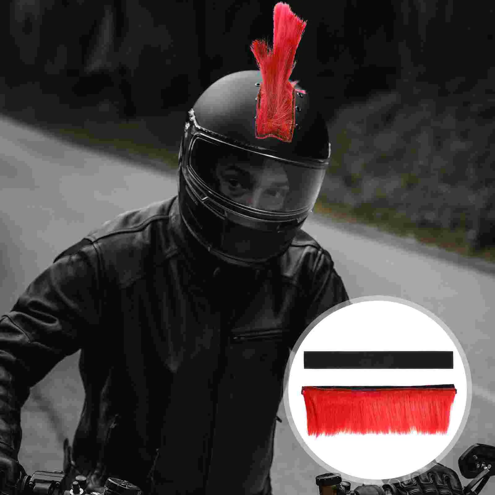 

Hair Decorations Mohawk Motorcycle Stickers Hawks Costume Spikes Mohawk