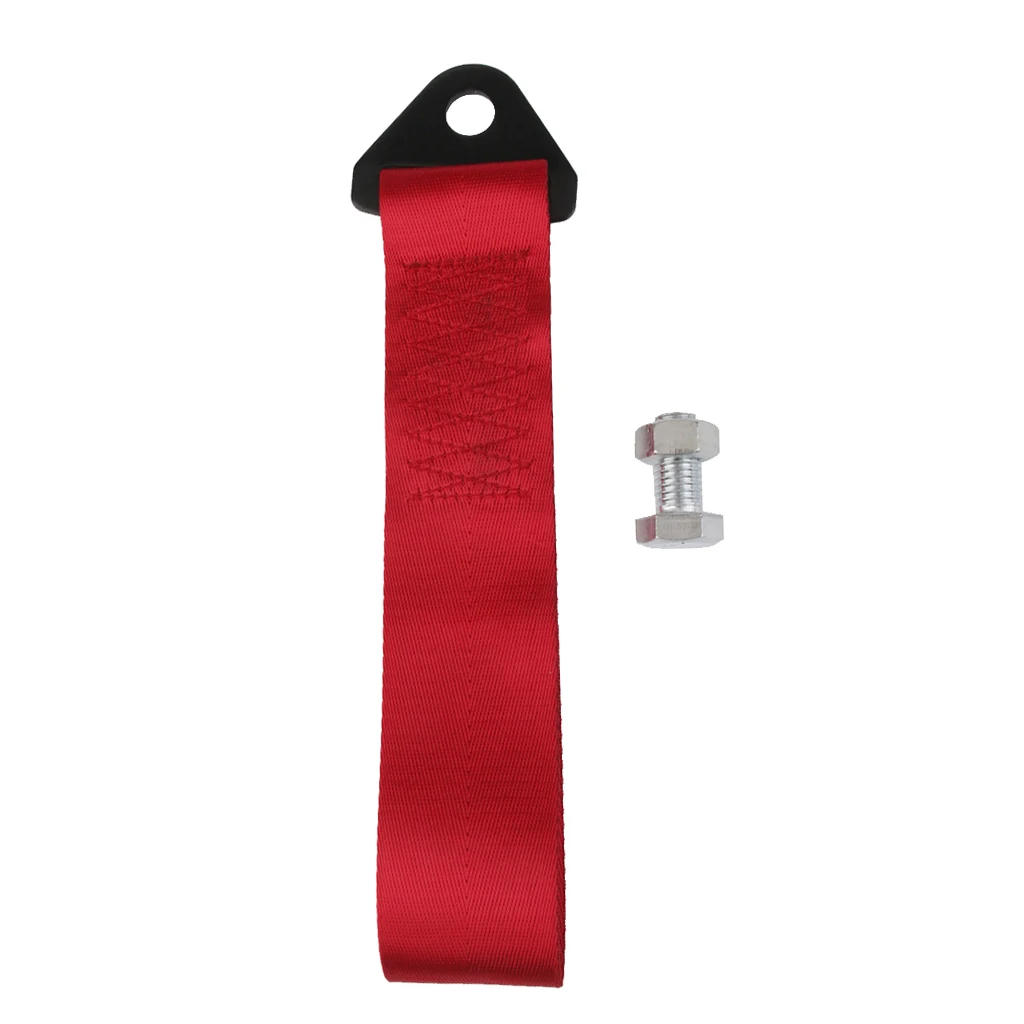 

Racing Car Emergency Tow Rope Trailer Pull Strap For Auto Front Bumper Towbar