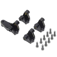 black gold front rear keel rod holder set tie rod fixing bracket for trx 4 82056 4 rc crawler car modification part accessories