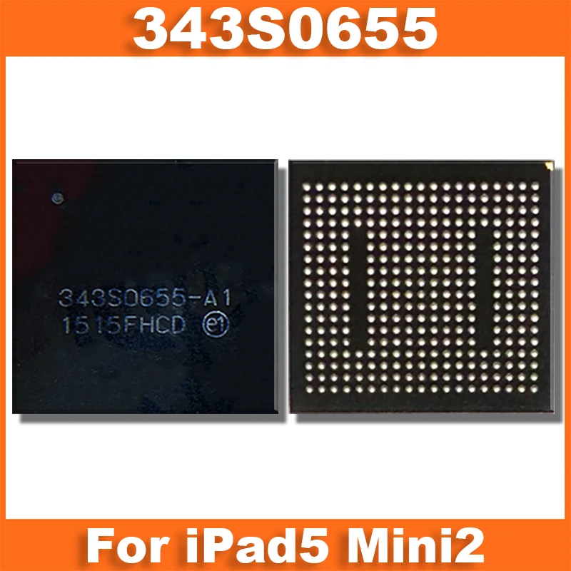 343S0655 для iPad 5 iPad5 Air1 Air Mini2 U8100 управление питанием IC PMIC BGA большой основной источник питания чип запасные части чипсет