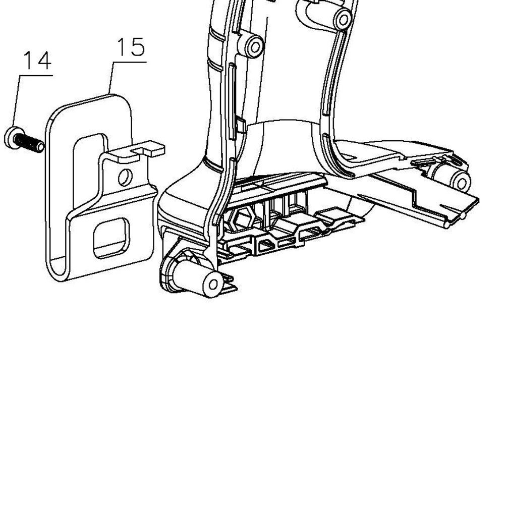 Крючки с зажимом для ремня дрели 18 в 20 DeWalts моделей DCD771 DCD780 DCD980 DCD985 DC827