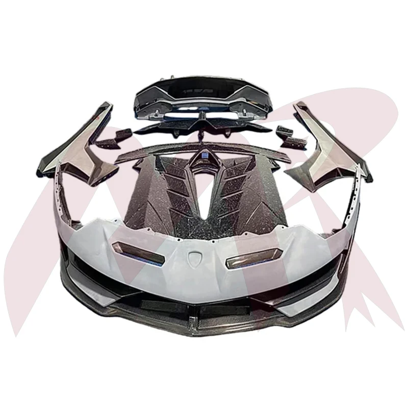 Комплект кузова из кованого сухого углеродного волокна SVJ для Lamborghini Aventador LP700 LP720