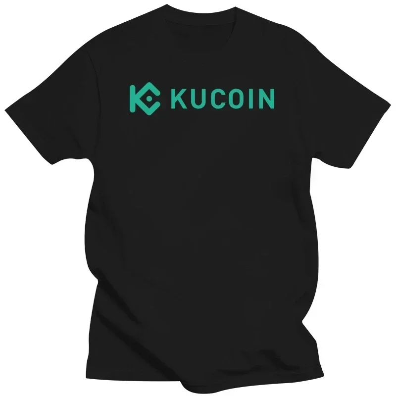 Новинка 2024 футболка Kucoin забавная Мужская с принтом криптовалюты топ из мягкого