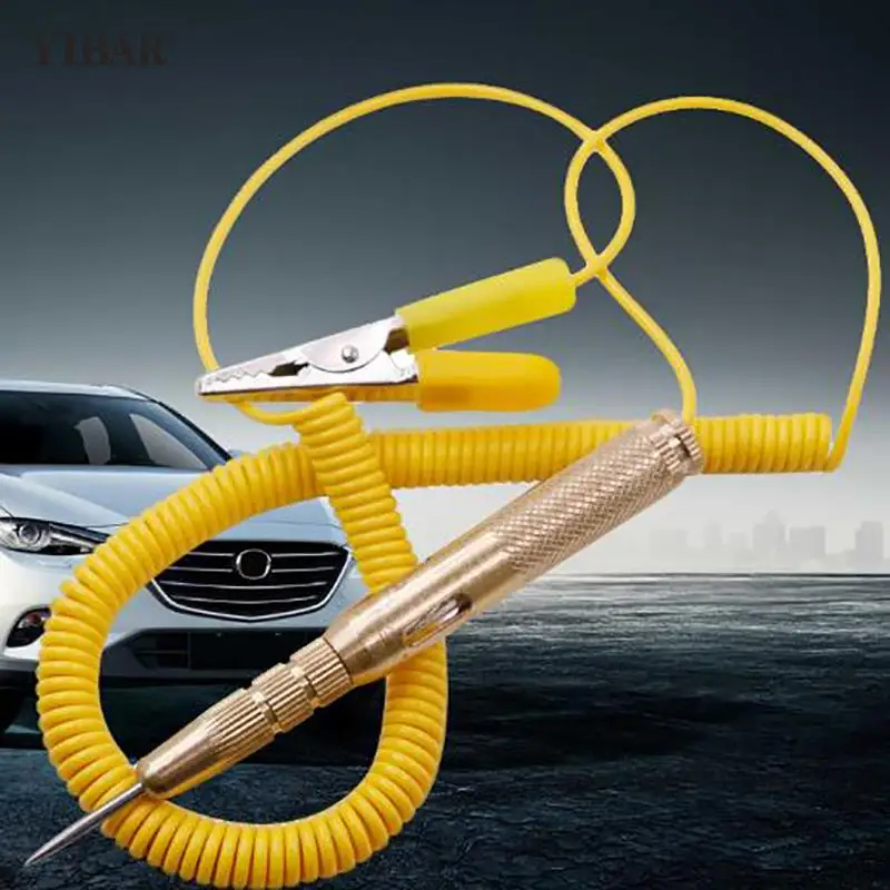 

6V 12V 24V Auto DC Copper Car Light Circuit Tester Lamp Voltage Test Pen Detector Probe Light System Test Diagnostic Tools