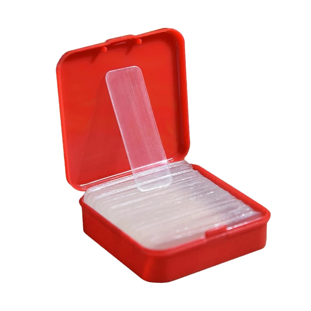 

60PCS/Box Double-sided Stickers Tape Transparent Non-marking Strong Adhesion Tapes Easy To Cut High-adhesive Self Adhesive Tapes