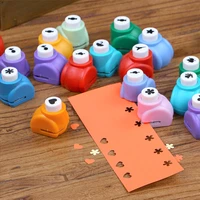 mini scrapbook punches handmade cutter card craft printing diy flower paper craft punch hole puncher shape drawing toys