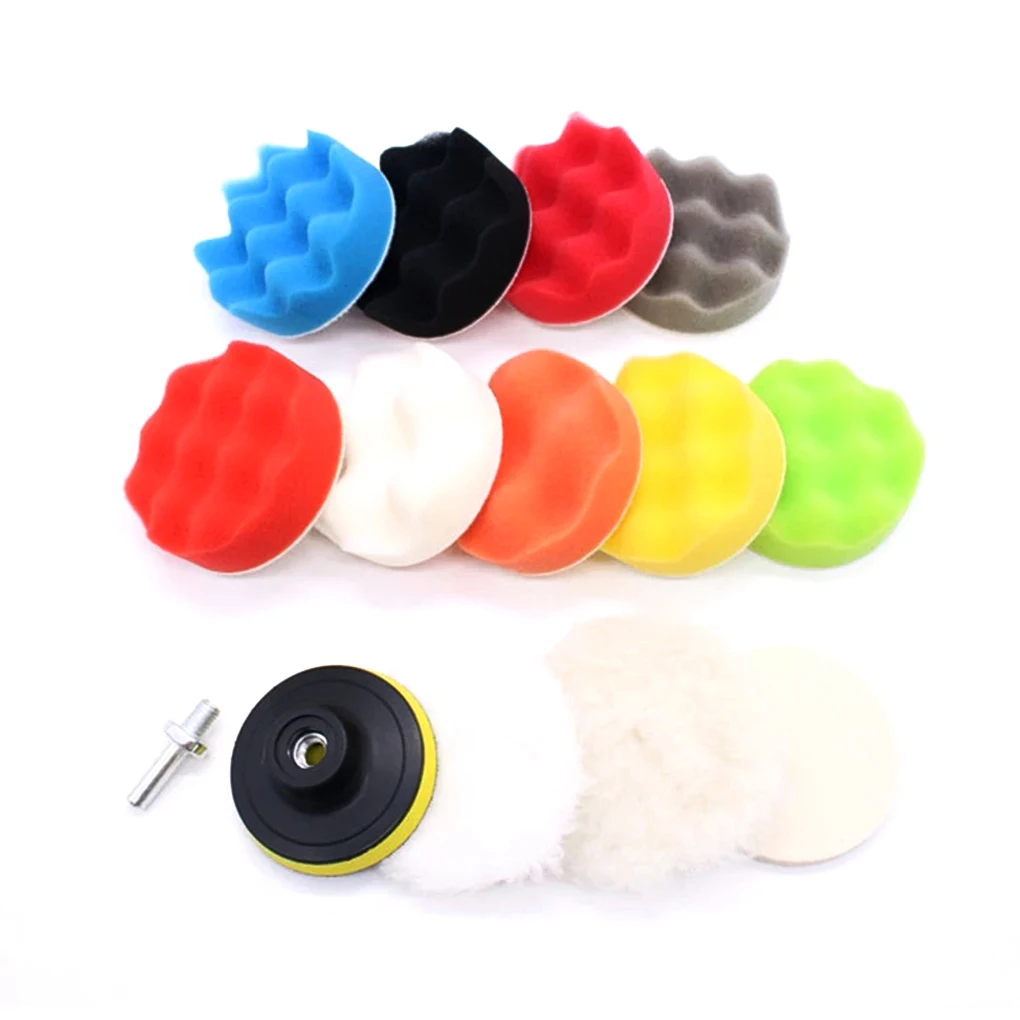 

Набор самоклеящихся полировальных дисков, набор из 14 предметов, 3 дюйма, многоразовые моющиеся аксессуары для полировки