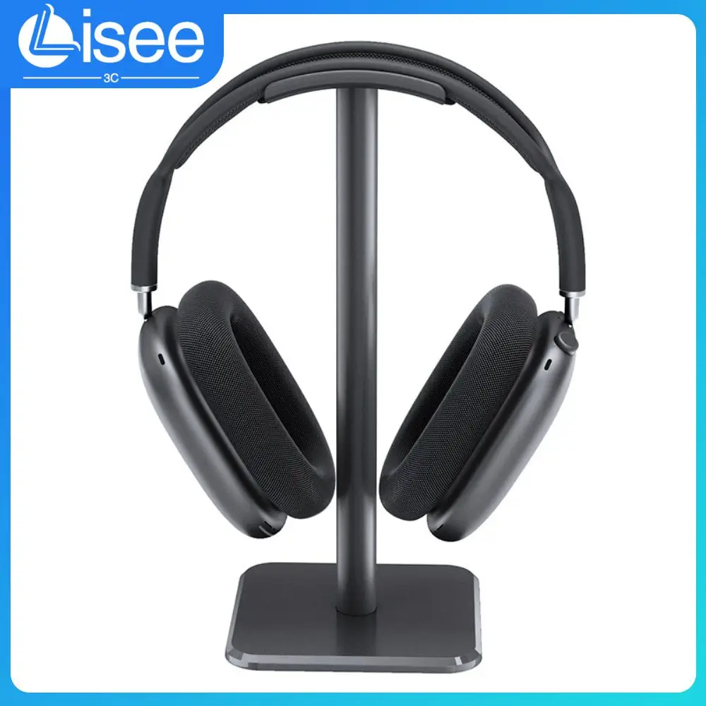 

Portable Robust Headphone Holder Detachable Flexible Headphone Stand Protective Built-in Galvanized Iron Aluminum Alloy