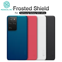 for samsung galaxy s21 ultra case super frosted shield hard matte cover with salient dot design for galaxy s21 plus nillkin
