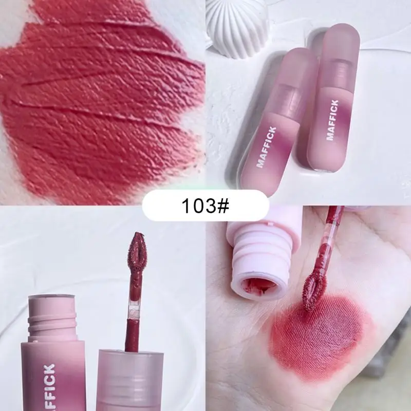 

MAFFICK 6 Colors Capsule Lip Mud Glaze Moisturizing Lipstick Velvet Matte Mousse Lip Gloss Long Lasting Makeup Korean Cosmetics