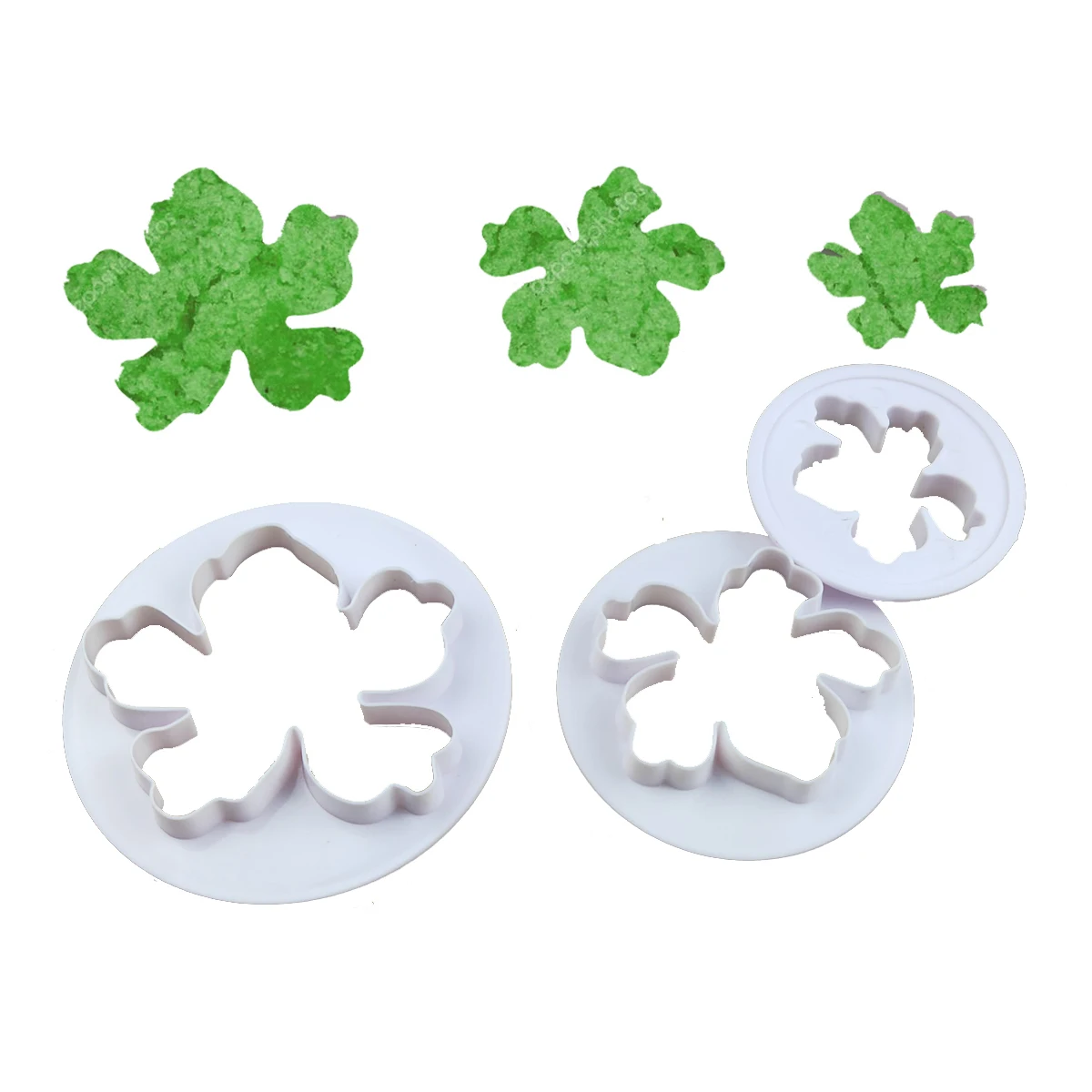 

3Pcs Wedding 3D Flower Cookie Cutter Biscuit Cake Mould Accessory Baking Pastry Bakeware for Kitchen Decorating Printing Tools