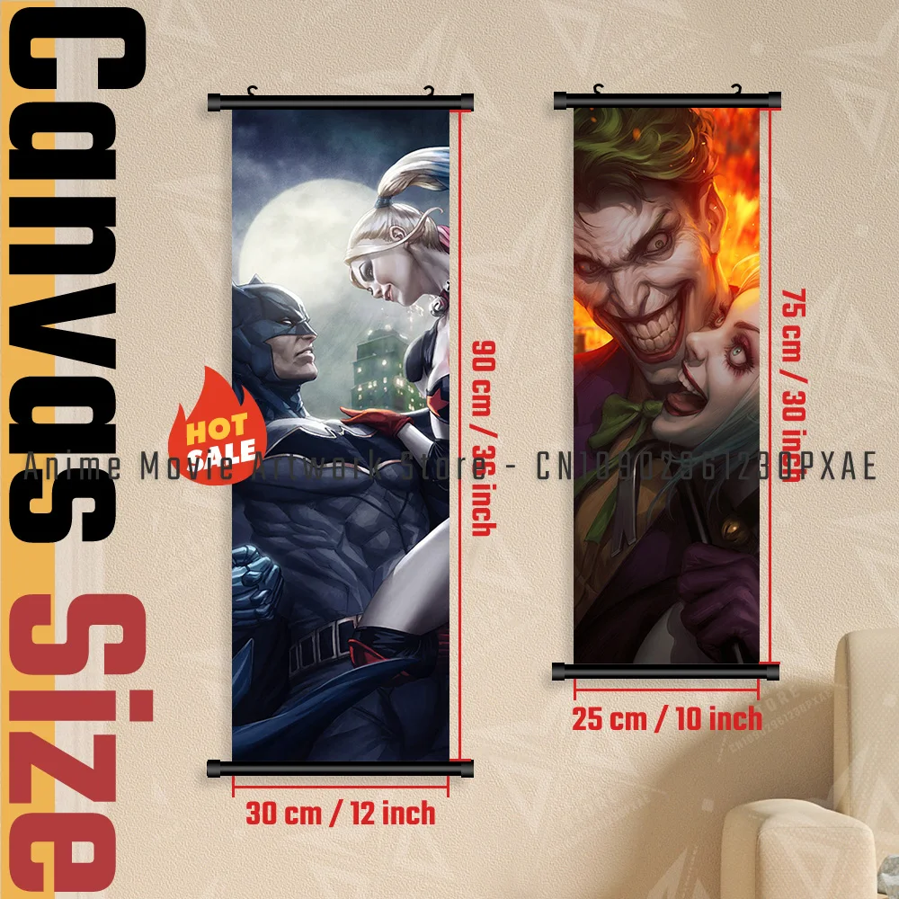 DC Сверхъестественное фильм Вселенная Харли Квинн модный постер украшение холст