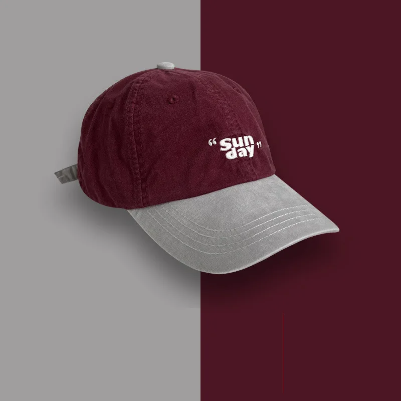 Кепка с козырьком индивидуальная уличная Ретро Спортивная мягким верхом