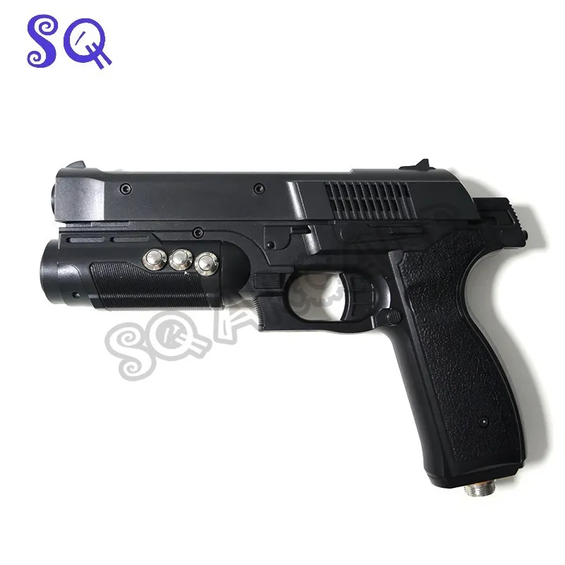 

USB Arcade Light Gun Time Crisis 4 For PC Arcade Game Accessory With 4 LED Sensor Installed On Monitor Coin Operated Game Parts