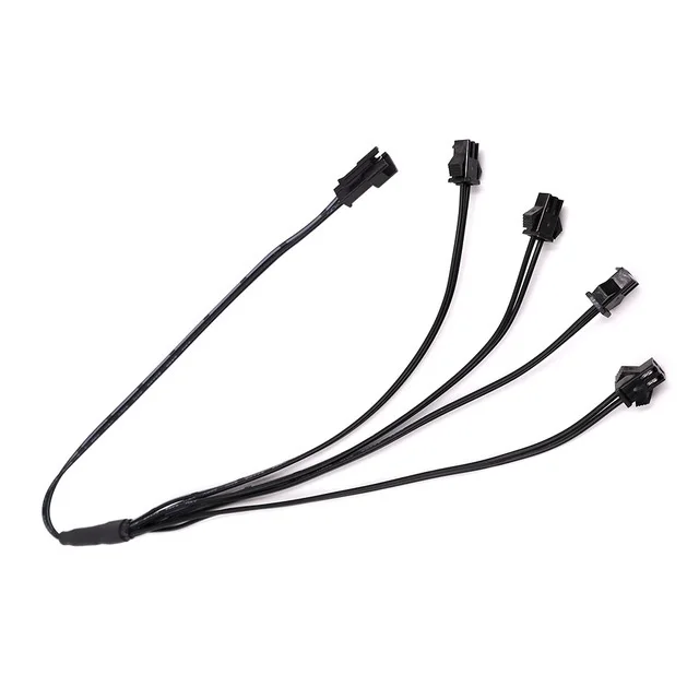 

2/3/4/5-контактный разветвитель, кабель для EL-провода, неоновый свет, светодиодные фитинги для проводов, разделительный провод