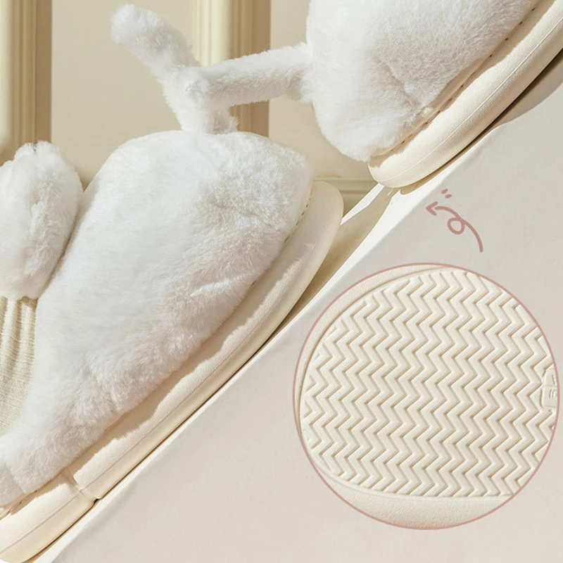 Winter Home Slippers Cute Hug Cat Slippers Soft Sole Cotton Slippers Men Women Winter Warm Floor Slippers Funny Indoor Slippers