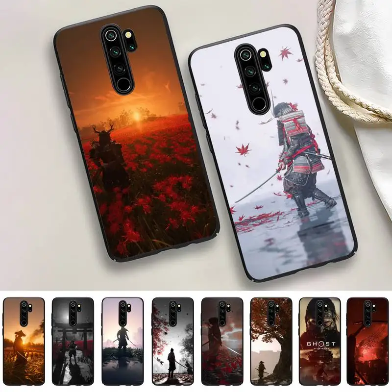 

Ghos-t of Tsush-ima Phone Case For Redmi 9 5 S2 K30pro Silicone Fundas for Redmi 8 7 7A note 5 5A