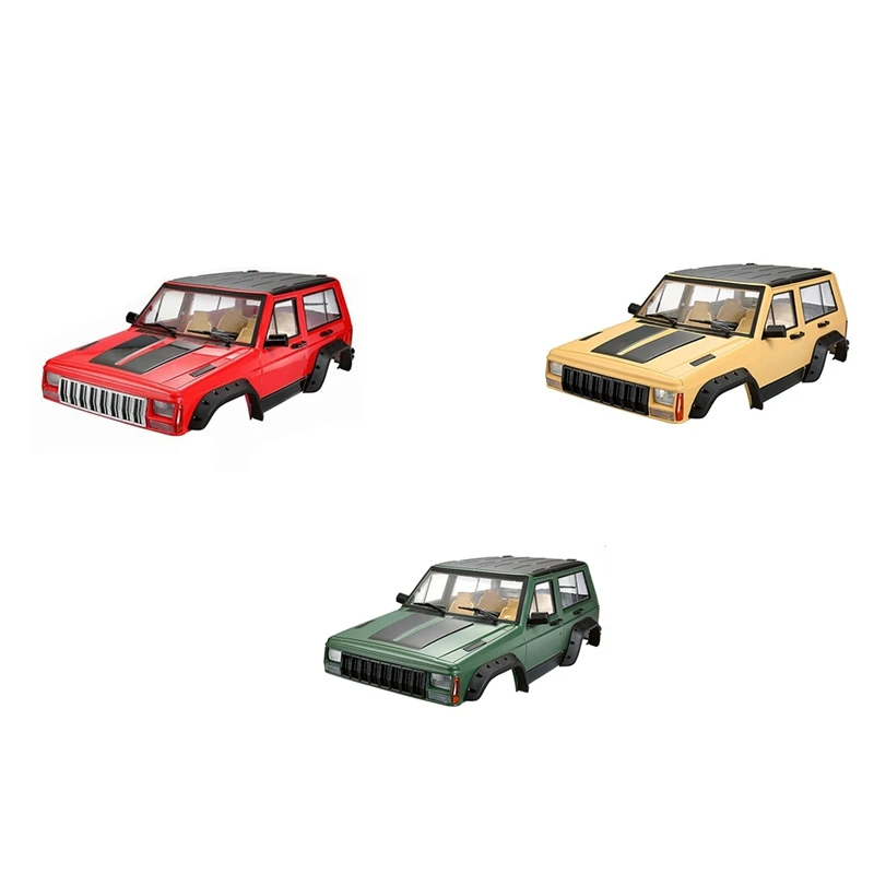 

Painted Hard Plastic 313mm Wheelbase Cherokee Body Shell for 1/10 RC Crawler Car Axial SCX10 & SCX10 II 90046 90047