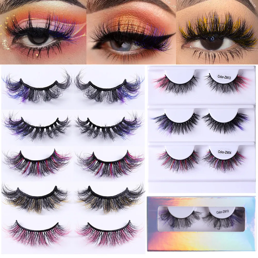 Exaggerated False Eyelashes Natural Curl Thick False Eyelashes Whole