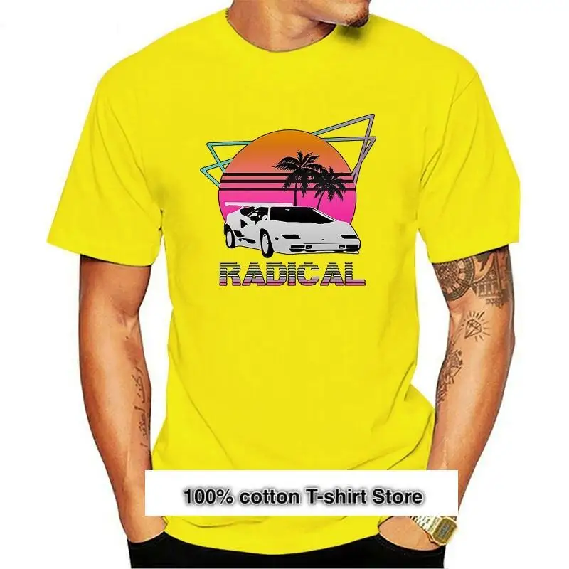 

Nueva y Radical 1980 Countach Retrowave T camisa