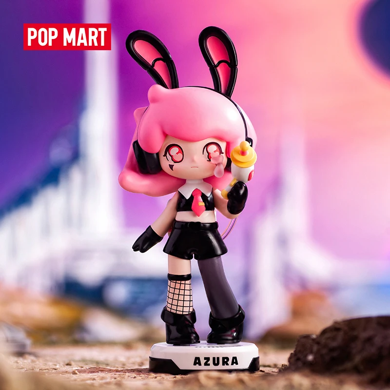 Pop mart AZURA Аниме фигурки героев мультфильма драки животных |