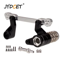 jydce sax048n aluminum black steering assembly for rc 18 model hpi savage 4 6 5 9 flux x xl 85058
