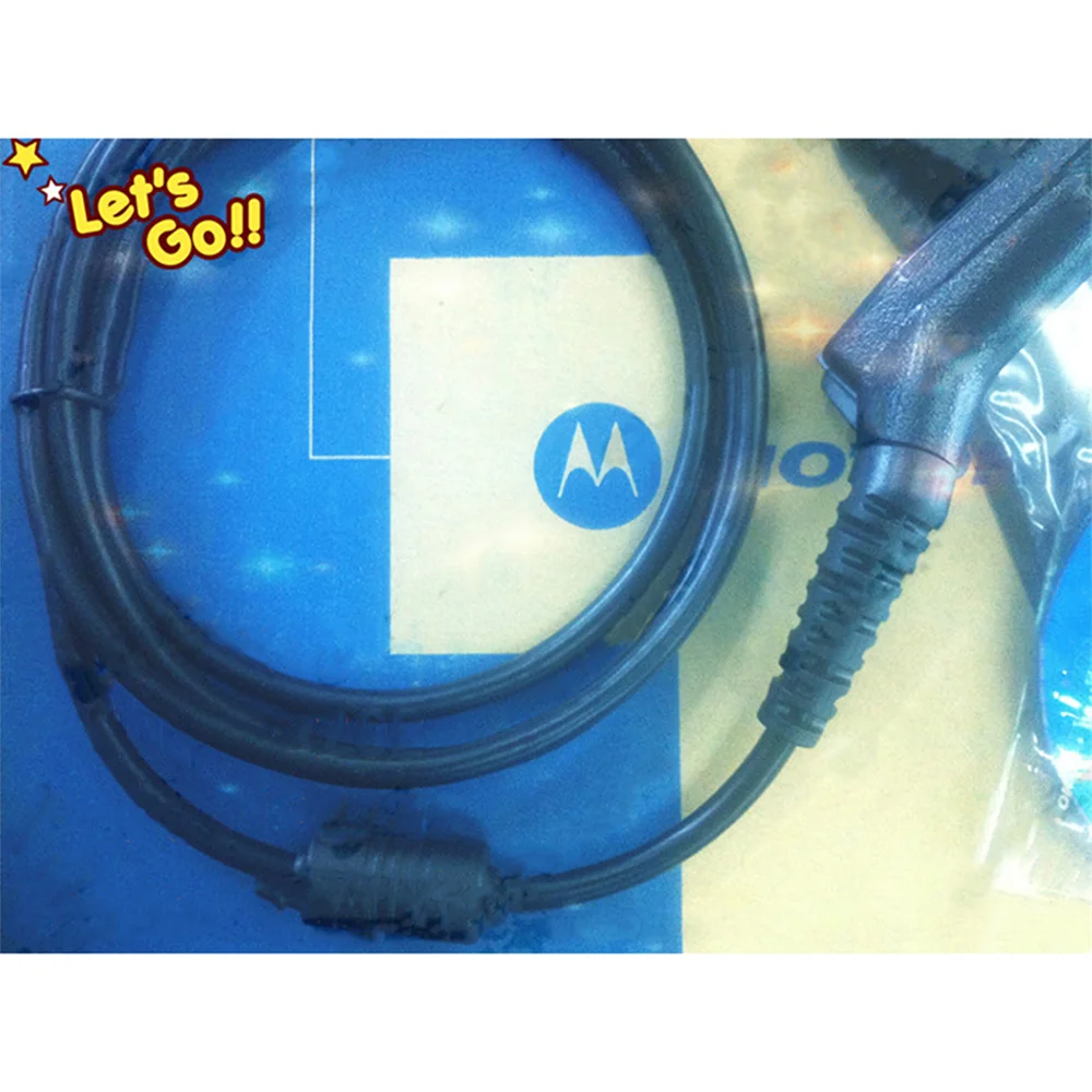 

1pc Write frequency line XSKJ Programming Cable For Motorola XIR P8668 P8260 P8268 P8200 GP328D GP338D Walkie-Talkie
