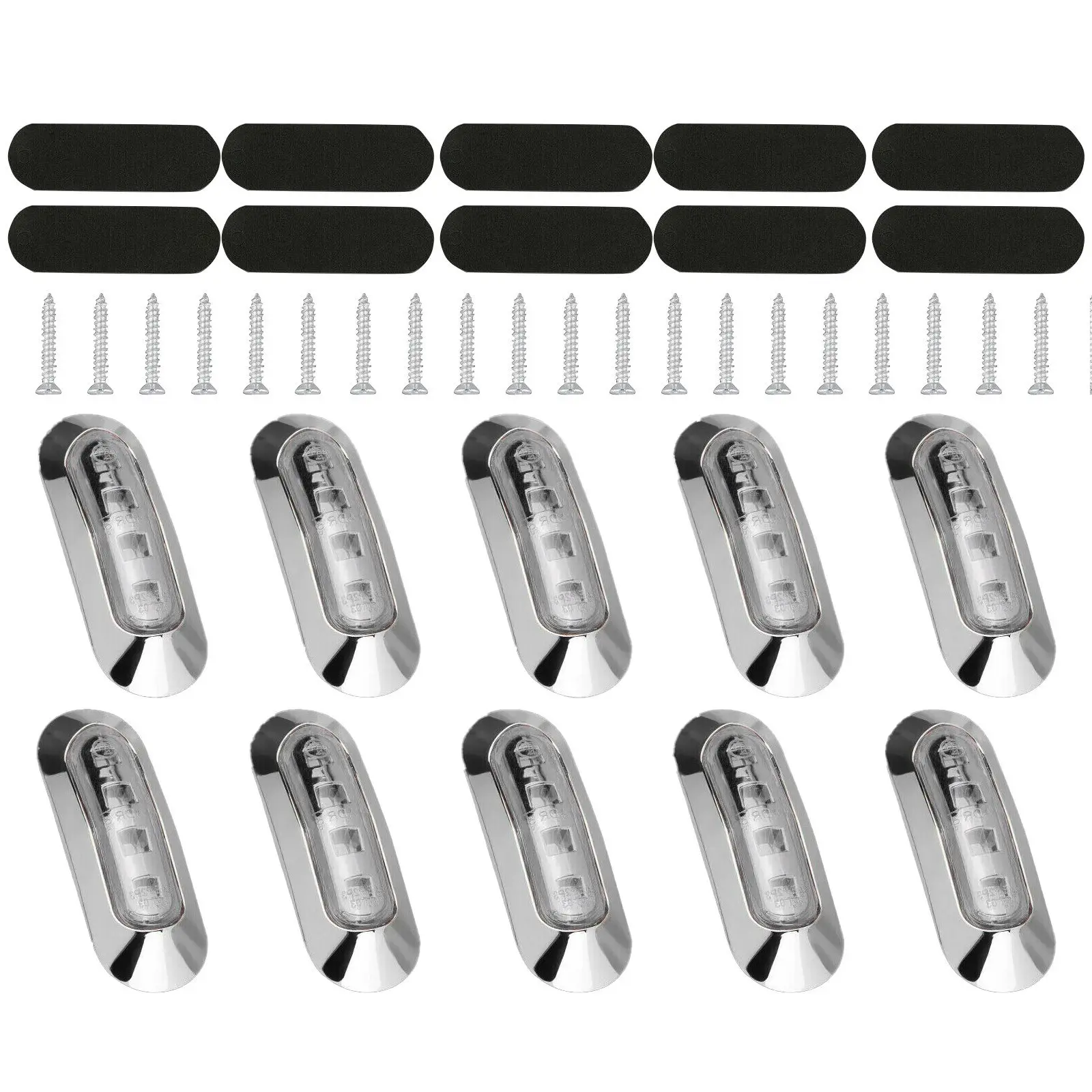 10 шт. в-30 в 4 светодиода