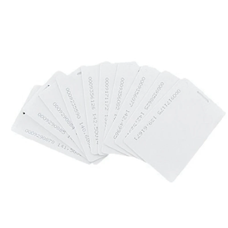 

40 Pcs White 125Khz 1.9Mm RFID Access Proximity Card