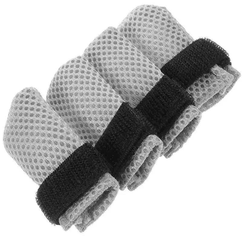 4 шт. обувь для кошек кепки ногтей защита от царапин ботинки из полиэстера с