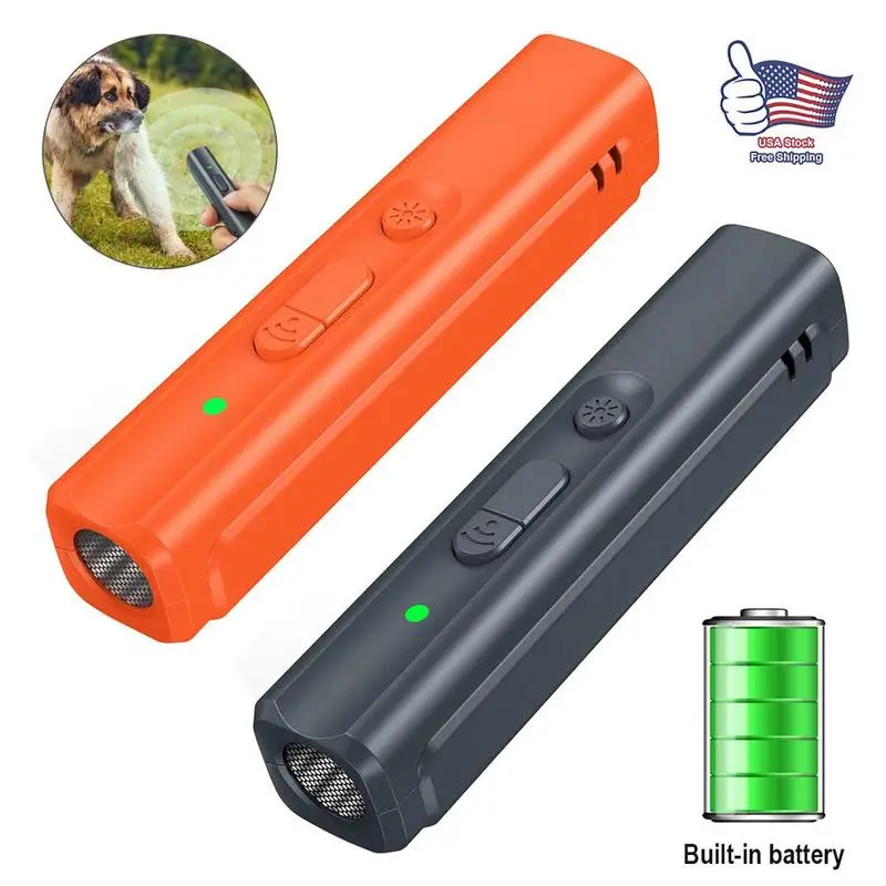 

Anti Barking Device Portable Dog Bark Control Device Battery Operated Pet Behavior Training Tool For Small Medium Dogs Pet Tools