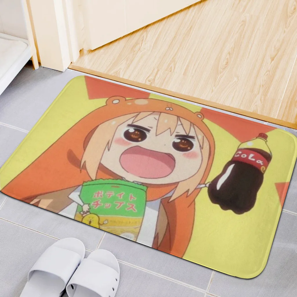 Кавайное аниме Himouto! Umaru-Chan ковер для гостиной коврик фланелевый скользящий Декор