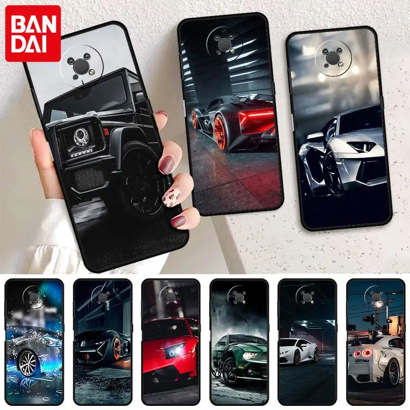 

Спортивные автомобили, мужской чехол для Nokia G10 7,2 6,2 5,4 5,3 X10 1,3 C30 3,4 C21 6,1 Plus 8.3 5G 2,3 2,4 XR20, чехол для телефона