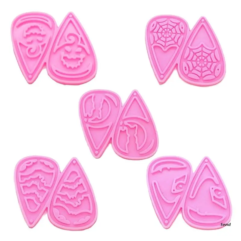 

Серьги на Хэллоуин, искусственный клей, фотоформа, капли воды, праздничные украшения, подвеска