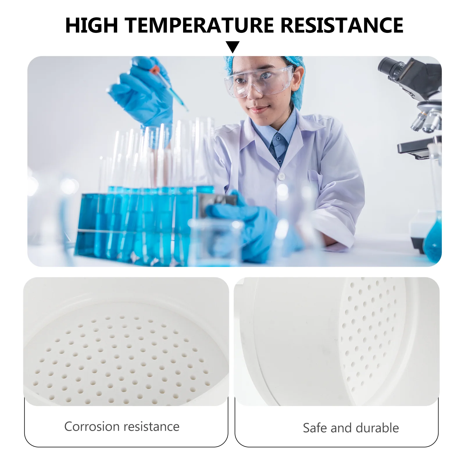 Фильтр-воронка сетчатый фильтр пластиковый лабораторный бумага Бюхнера