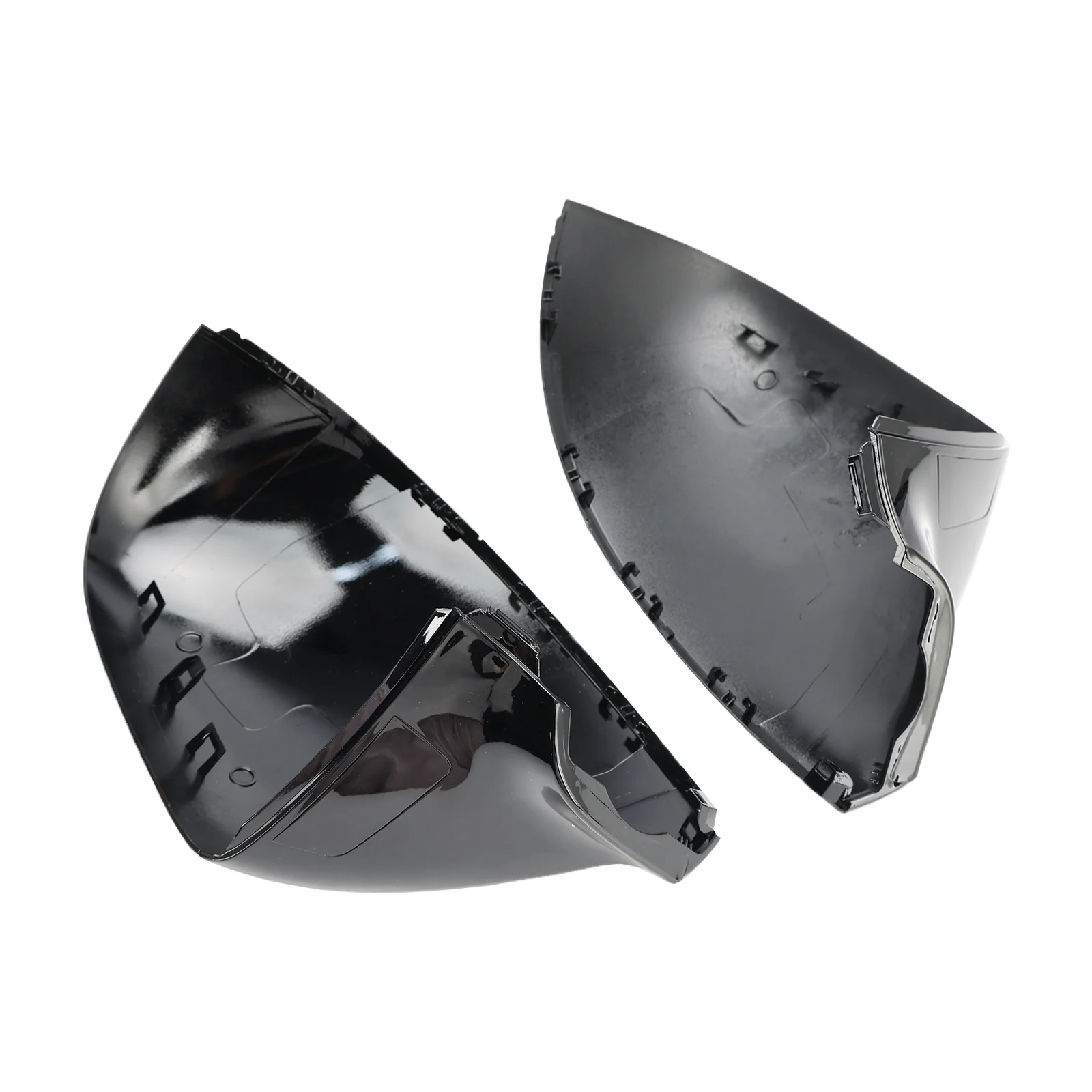 Artudatech глянцевые черные крылья для дверного зеркала левая и правая крышки VW T6