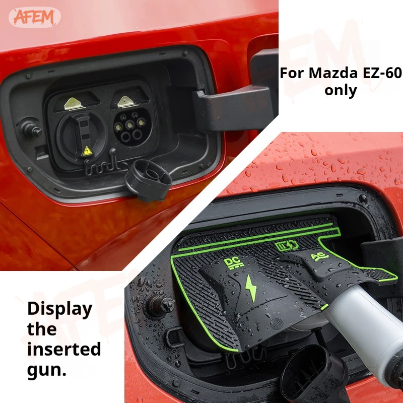 

Для Mazda EZ-6 EZ-60 специальный новый энергетический автомобильный зарядный порт, водонепроницаемый защитный чехол, дождевик для пистолета, внешние аксессуары