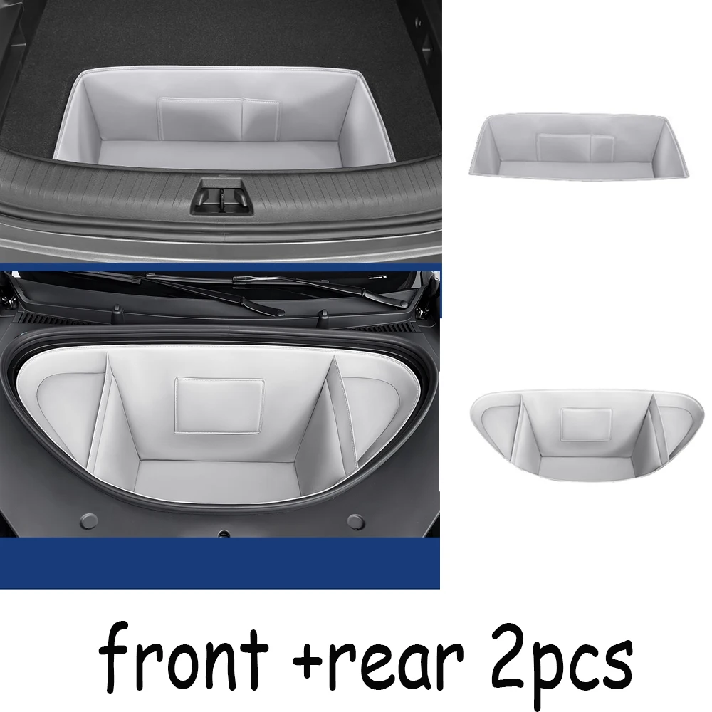 

Для BYD Sealion Sea Lion 06 EV 2025 автомобильный передний и задний запасной коврик для хранения, подушка, кожаный защитный аксессуар