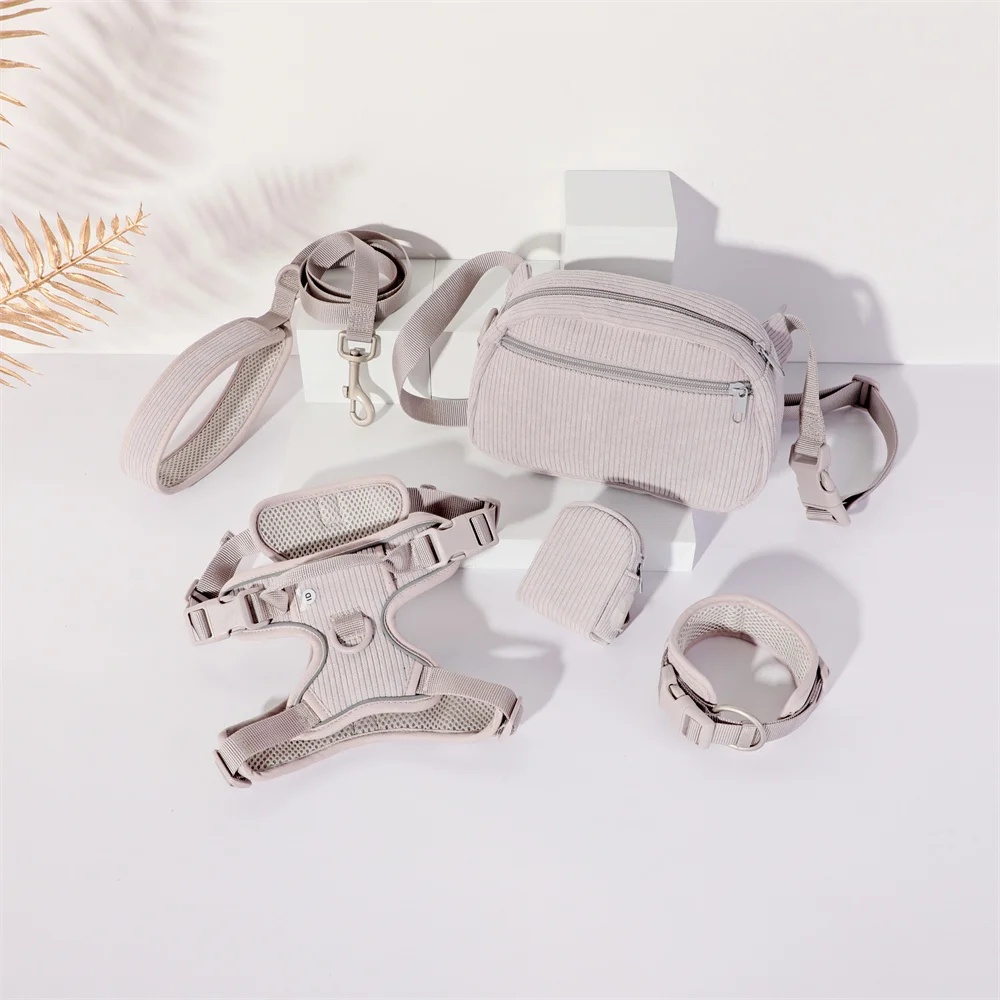 Персонализированная шлейка для собак Роскошный дизайнерский набор шлейфов и