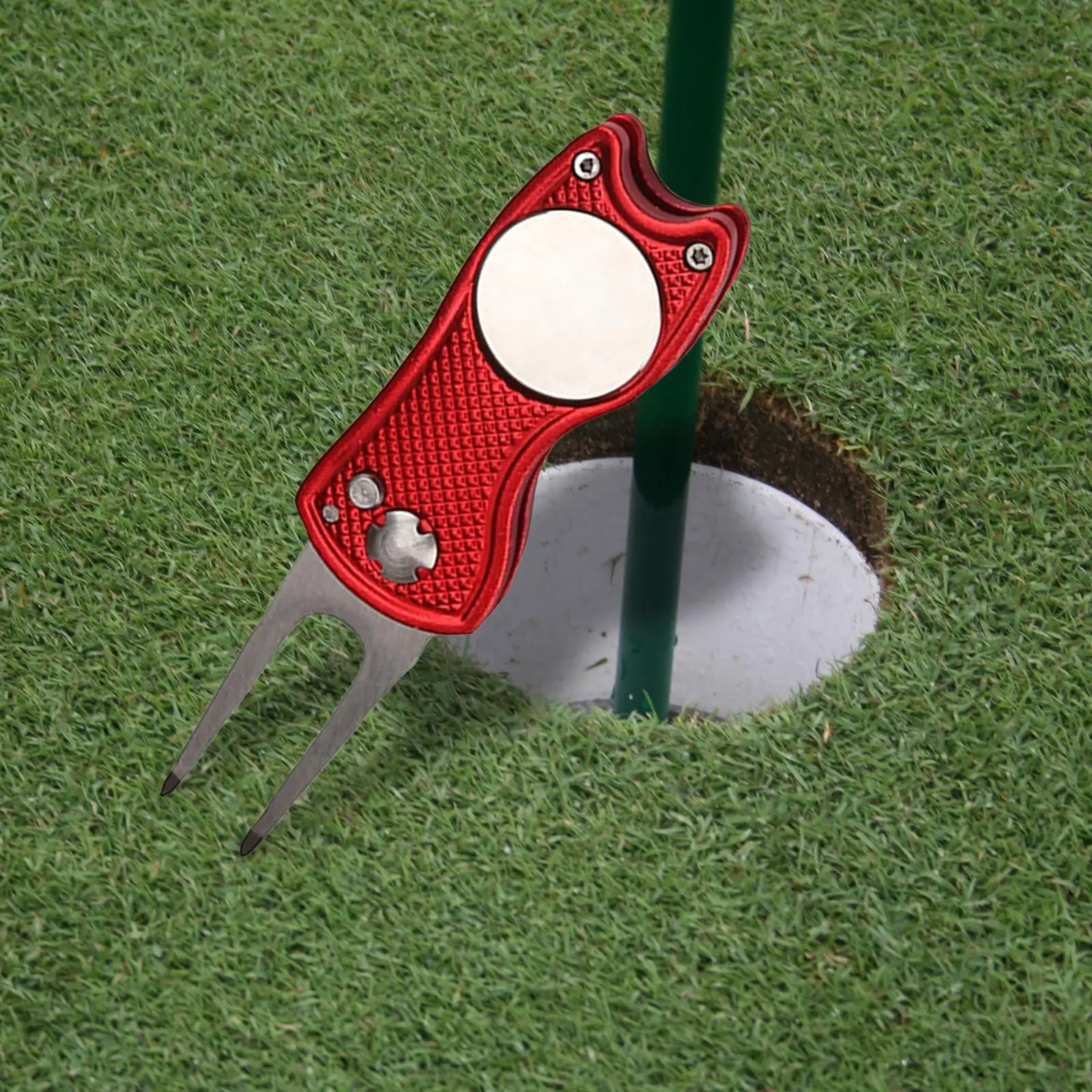 

Golf fork Golf Accessories Folding Golf Divot Repair Tool for training