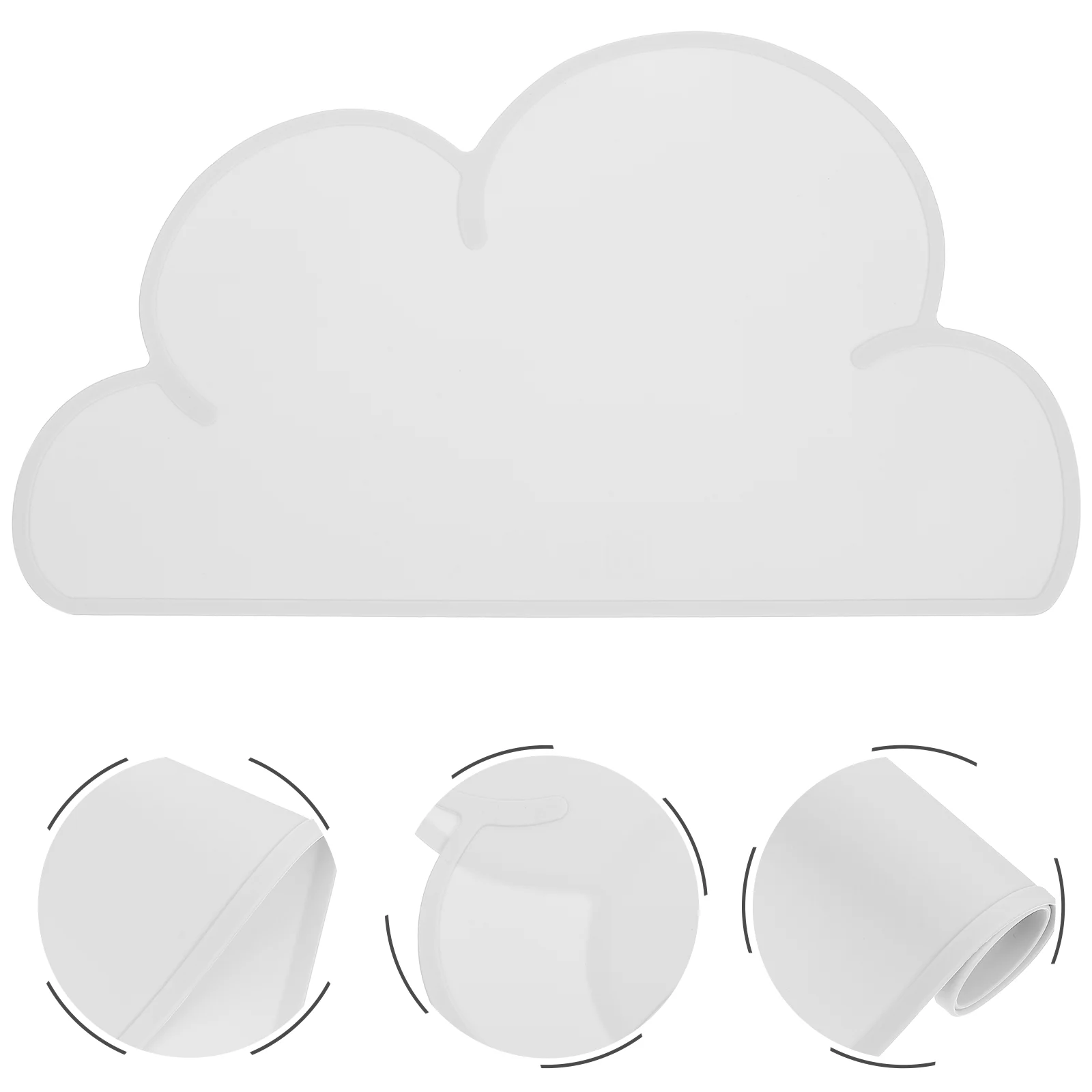 

Matdog Pet Cat Bowl Feeding Silicone Placemat Tray Waterwaterproof Dish Mats Eating Convenient Accessory Household Bowls