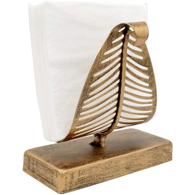 Акция! Автономный современный держатель для салфеток с дизайном в виде листа