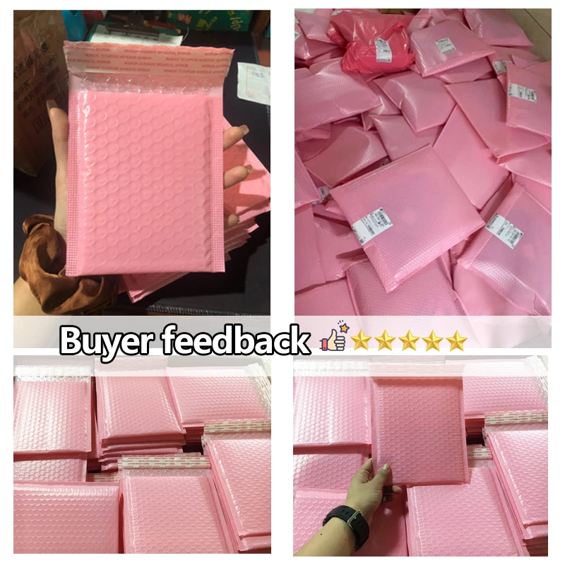 Пузырчатая Сумка-конверт розовые пузырчатые полиэтиленовые