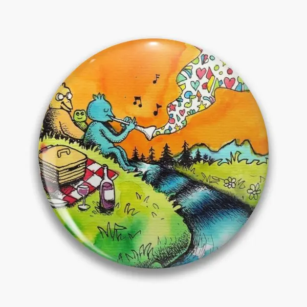 

By A Stream Customizable Soft Button Pin Fashion Clothes Badge Brooch Funny Gift Decor Hat Metal Lapel Pin Creative Lover